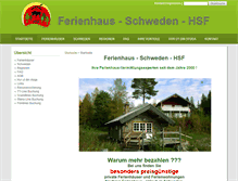 Tablet Screenshot of ferienhaus-schweden-hsf.com